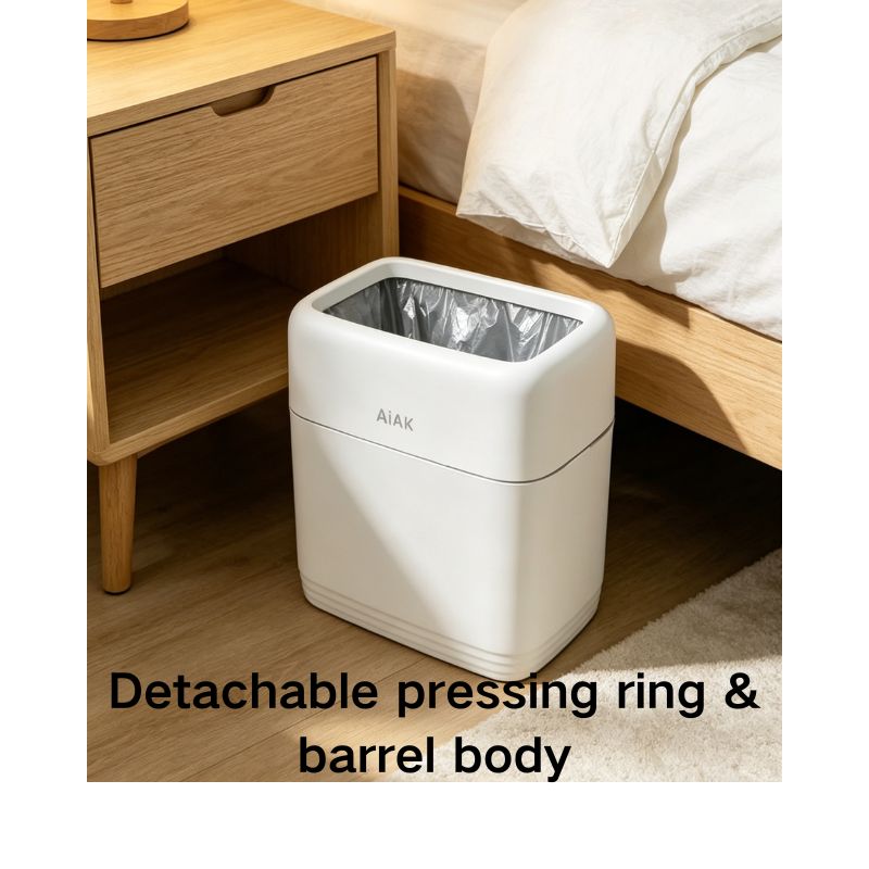 Detachable Square Sanitary Bin
