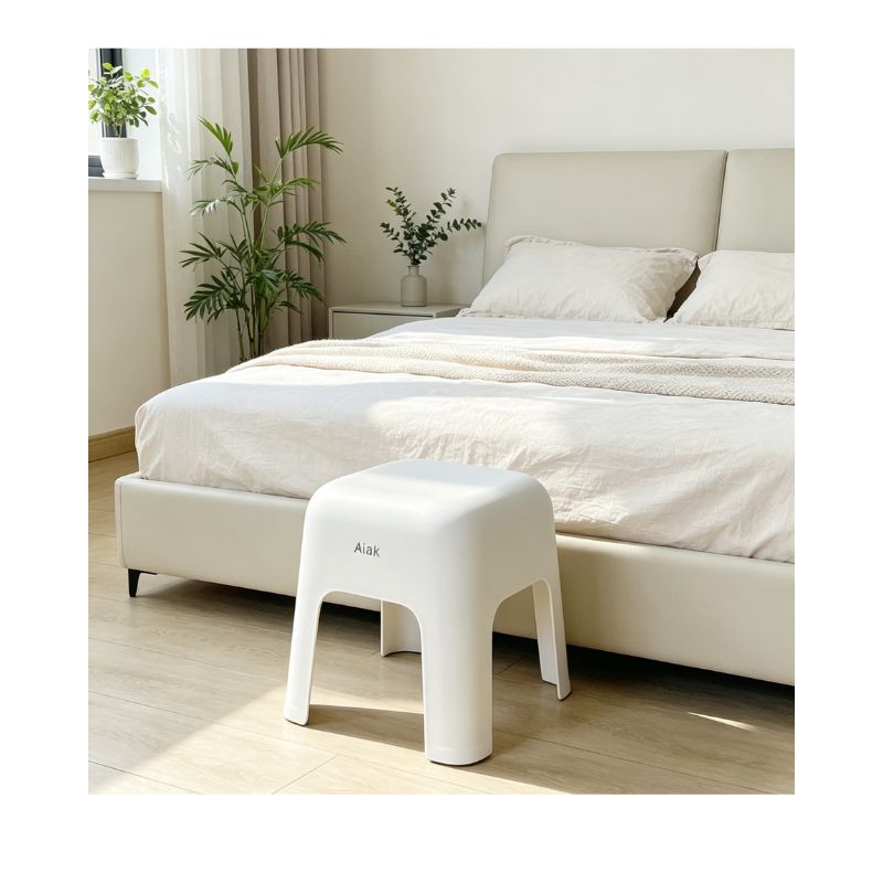 AiAK Plastic Household Medium-High Stool 